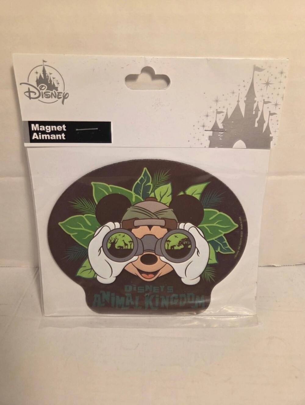 Disney Parks Animal Kingdom Safari Mickey Magnet New